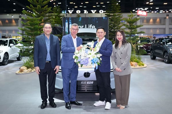 TTB Broker ร่วมยินดี Volvo เปิดมิติใหม่ ประกันภัยรถยนต์ไฟฟ้า 5 ปี สำหรับ EX90