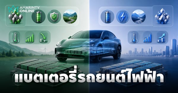เปรียบเทียบแบตเตอรี่รถยนต์ไฟฟ้า: LFP หรือ NMC แบบไหนที่ใช่สำหรับคุณในไทย?